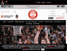 Tablet Screenshot of olimpiamilano.com